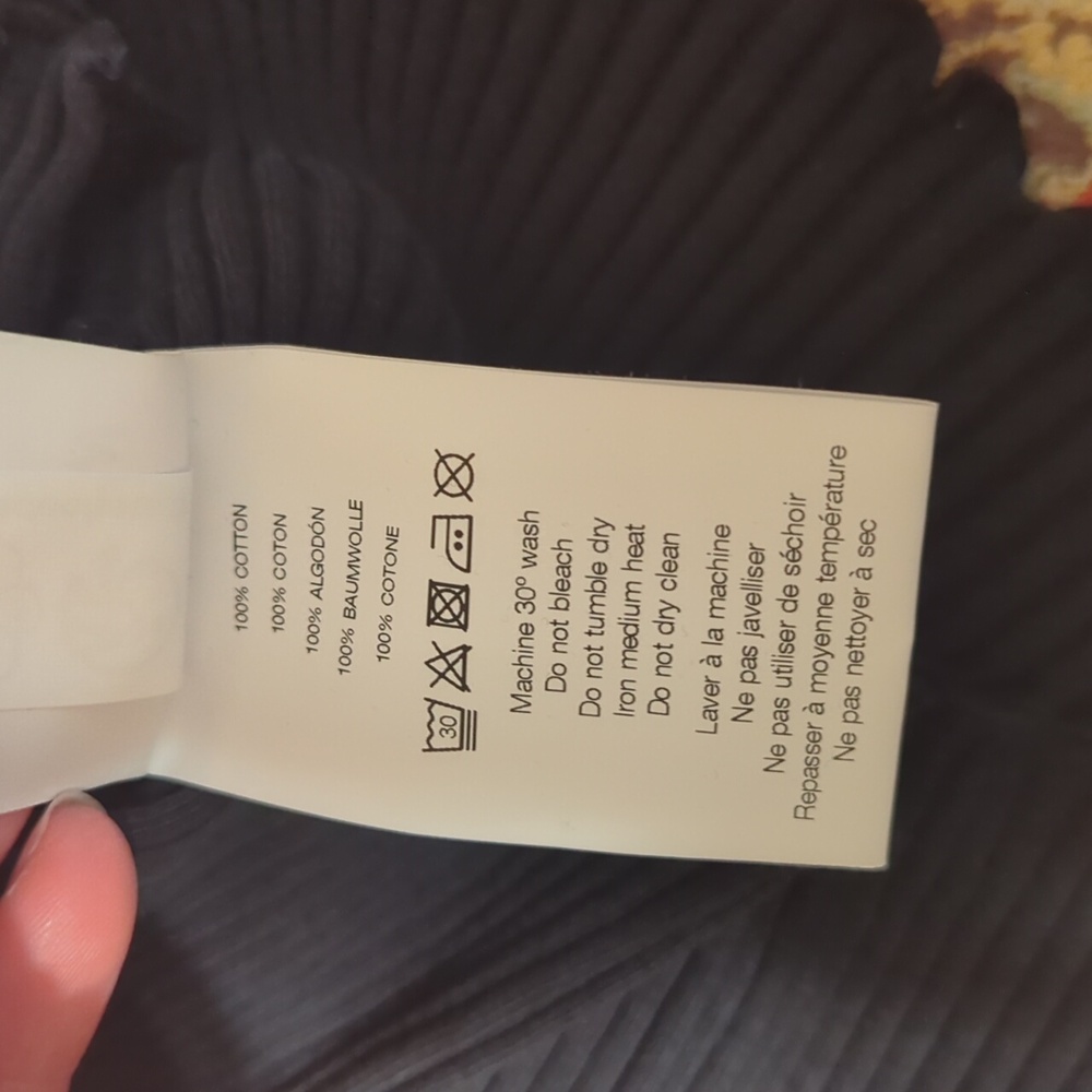 Rita Row Black Pike Top Size XS Black - Picture 7 of 8